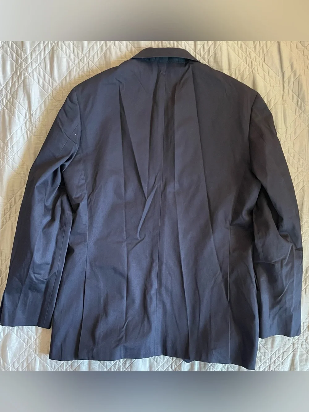 J. CREW Ludlow Slim-fit suit jacket in Japanese cotton chino Navy 40R $398 CQ521